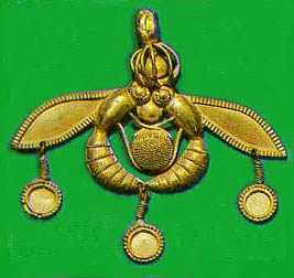 pendentif aux abeilles